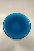 Holmegaard Kunstglas Turkis Vase af Otto Brauer