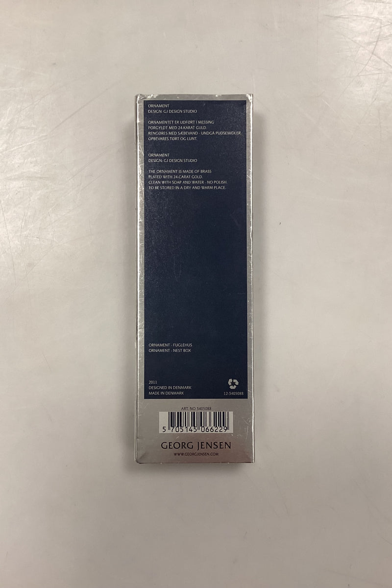 Georg Jensen Christmas Collectibles  Julepynt - Fuglehus 2011