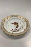 Sæt på 11 Royal Copenhagen Flora Danica Fisketallerkener No 3553 - Danam Antik