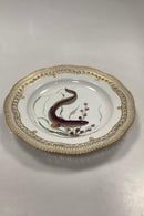 Sæt på 11 Royal Copenhagen Flora Danica Fisketallerkener No 3553 - Danam Antik