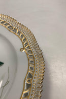 Sæt på 11 Royal Copenhagen Flora Danica Fisketallerkener No 3553 - Danam Antik