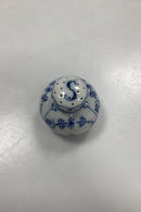 Royal Copenhagen Musselmalet Halvblonde Saltbøsse No. 712