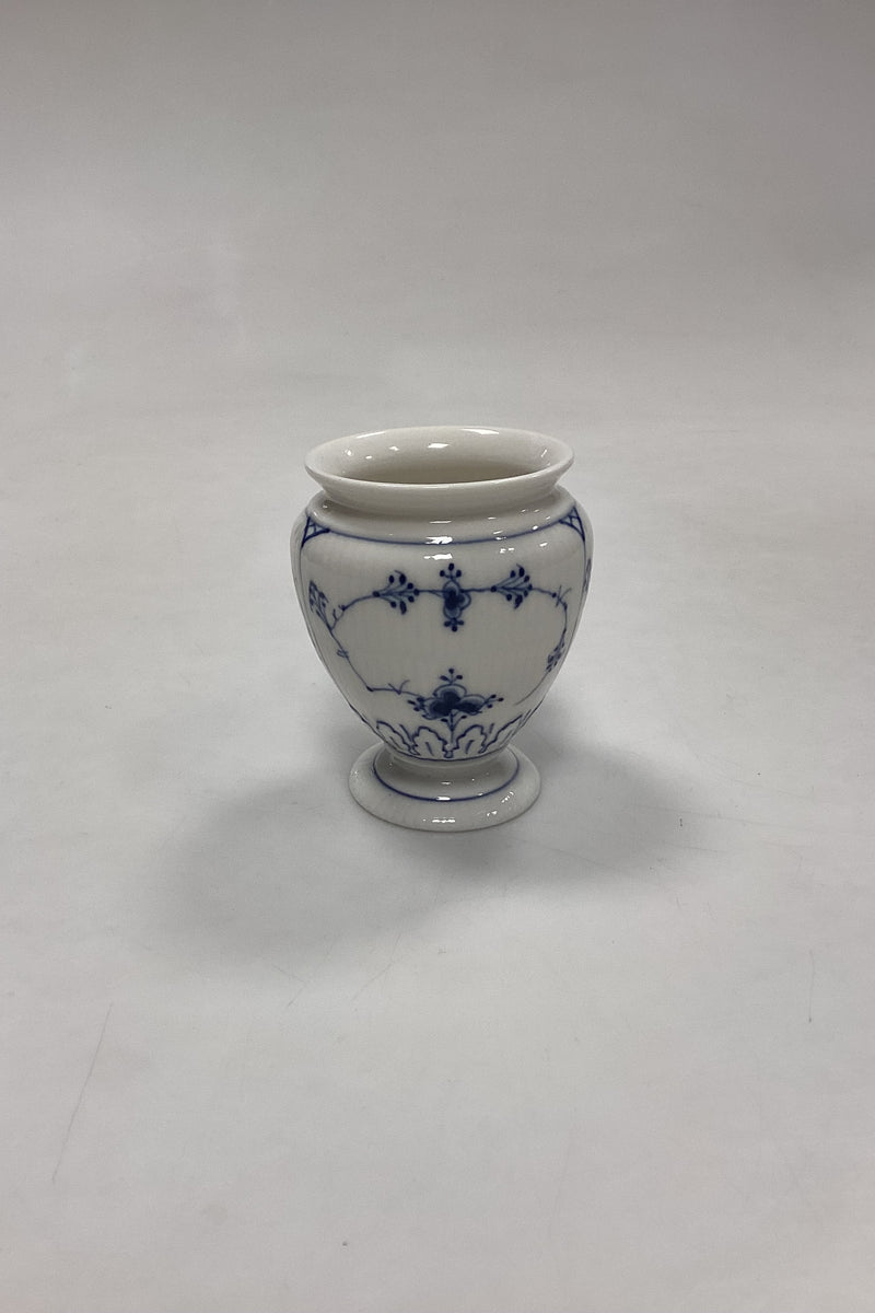 Royal Copenhagen Musselmalet Riflet Sennepskrukke uden Låg No. 138