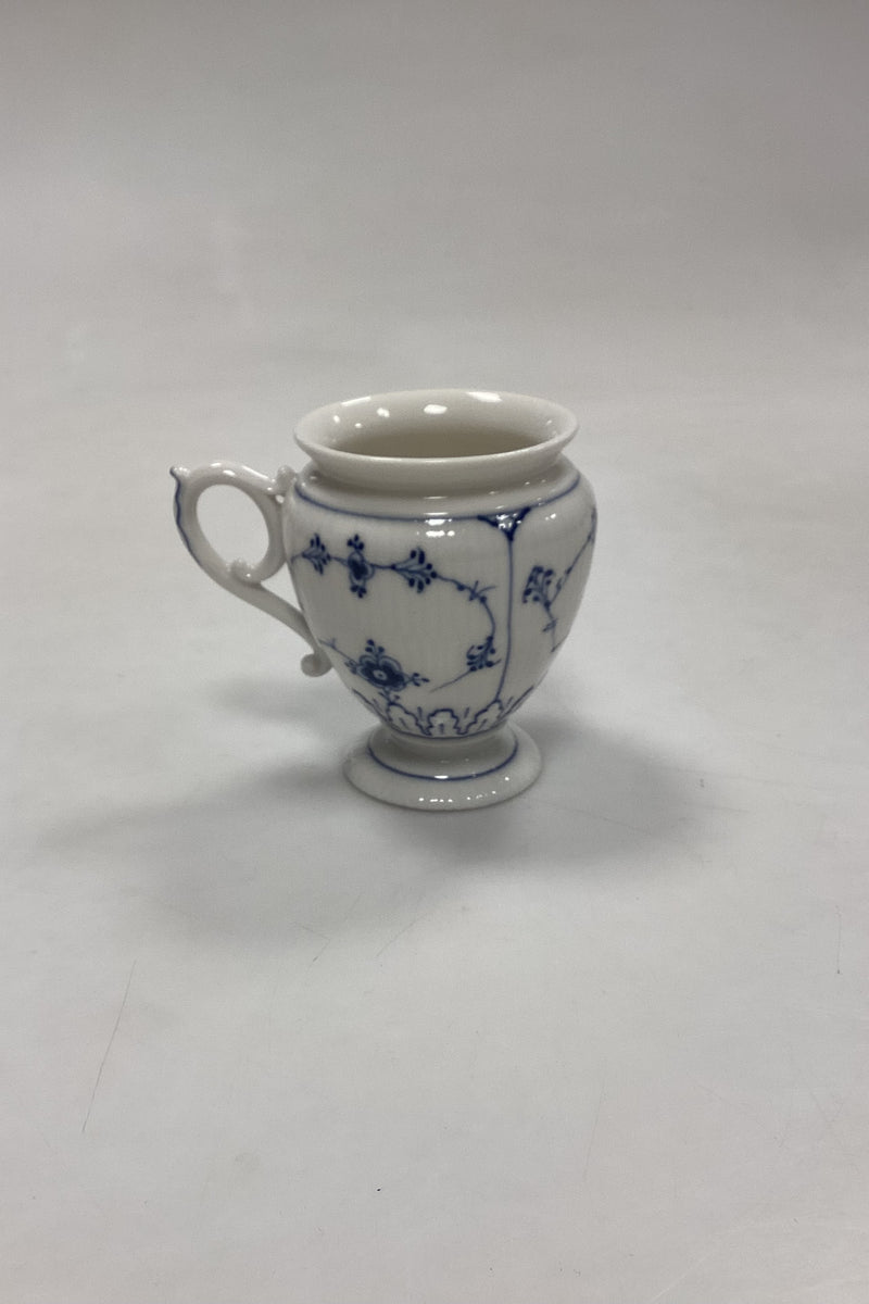 Royal Copenhagen Musselmalet Riflet Sennepskrukke uden Låg No. 138