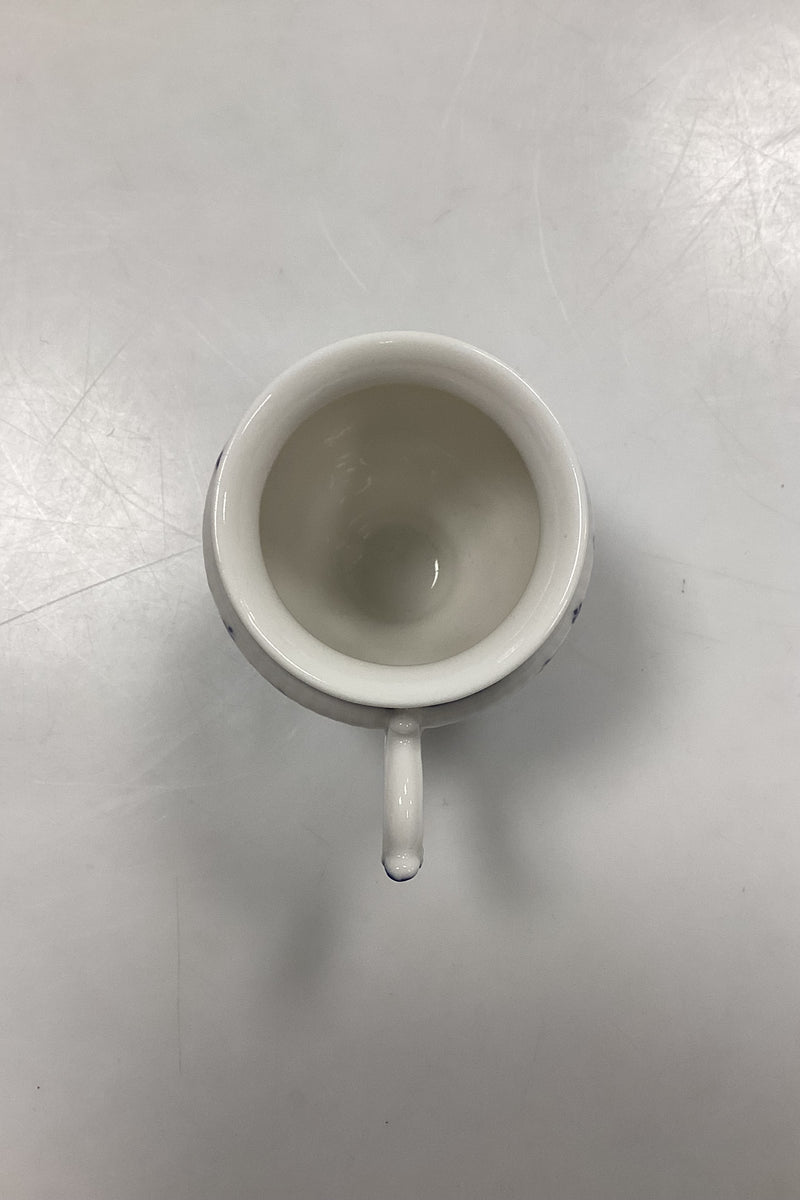 Royal Copenhagen Musselmalet Riflet Sennepskrukke uden Låg No. 138