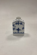 Royal Copenhagen Musselmalet Riflet Thedåse uden låg No. 261