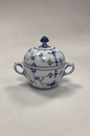 Royal Copenhagen Musselmalet Riflet Sukkerskål No. 244