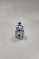 Royal Copenhagen Musselmalet Riflet Lille Sennepskrukke No. 358