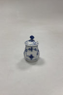 Royal Copenhagen Musselmalet Riflet Lille Sennepskrukke No. 358