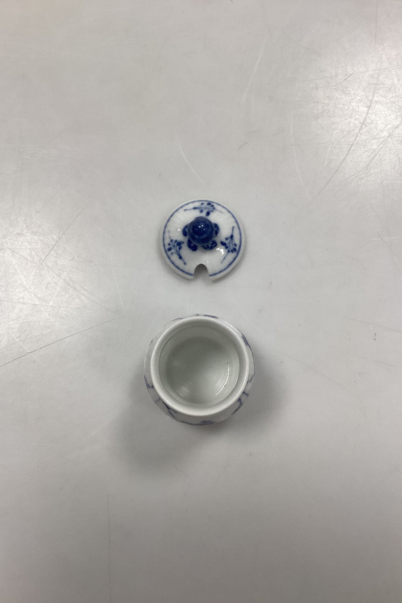 Royal Copenhagen Musselmalet Riflet Lille Sennepskrukke No. 358