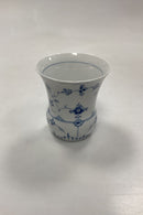 Bing og Grøndahl Blåmalet Musselmalet Riflet Vase