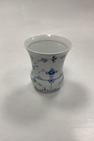 Bing og Grøndahl Blåmalet Musselmalet Riflet Vase