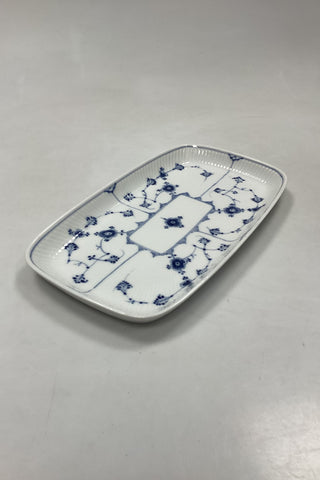 Bing og Grøndahl Blåmalet Musselmalet Riflet Sættebakke No. 364