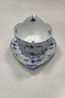 Royal Copenhagen Musselmalet Riflet Sovseskål No. 204