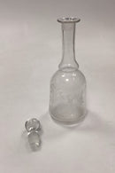 Hjorteglas Karafel fra Kastrup Glasværk