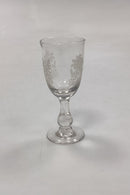 Hjorteglas til Snaps fra Kastrup Glasværk