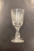 Hjorteglas til Snaps fra Kastrup Glasværk