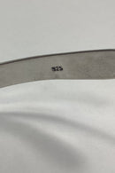 Modern Open Neck Ring in Sterling Silver