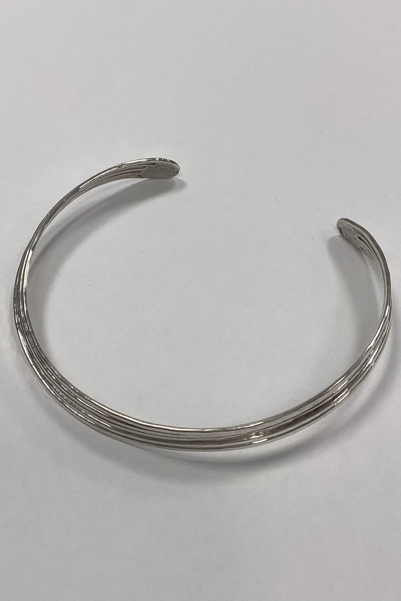 Neck Rings Modern Modern Open Neck Ring in Silver