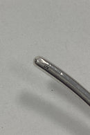 Moderne Åben Halsring i Sterling Sølv