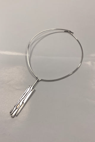 Halsring i Sterling Sølv med vedhæng