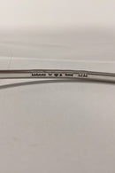 Alton Åben Halsring i Sterling Sølv med sorte sten