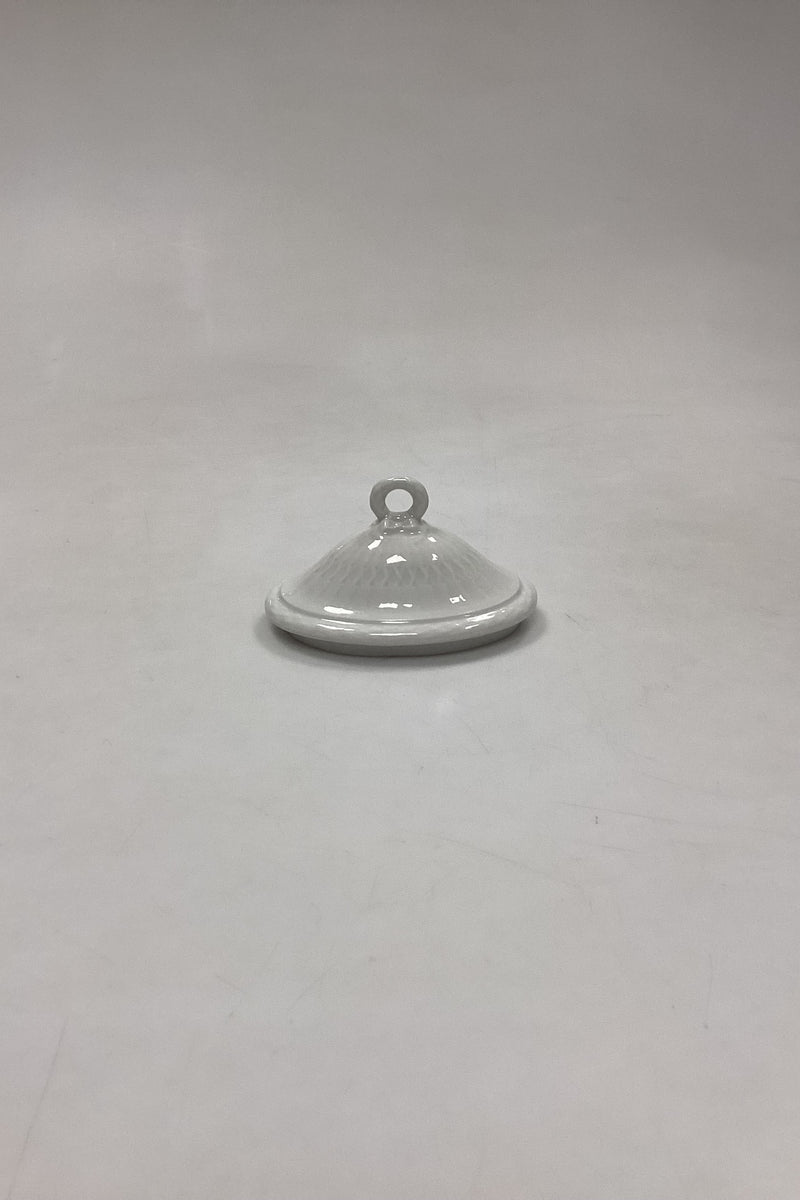 Royal Copenhagen White Fan Lid for Sugar Bowl No. 11561