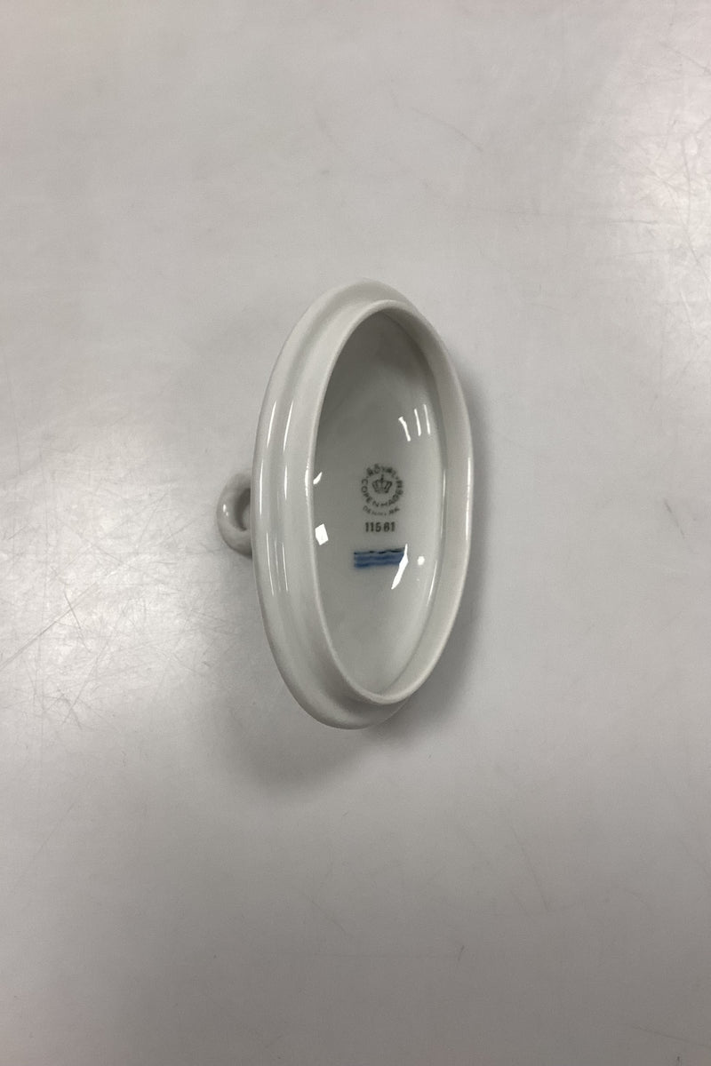 Royal Copenhagen White Fan Lid for Sugar Bowl No. 11561