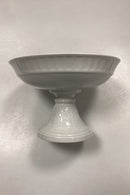 Royal Copenhagen Hvid Vifte Skål/Opsats No. 11549