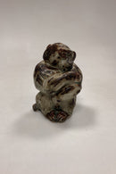 Royal Copenhagen Stentøjsfigur af Abe/Bavian No. 20216