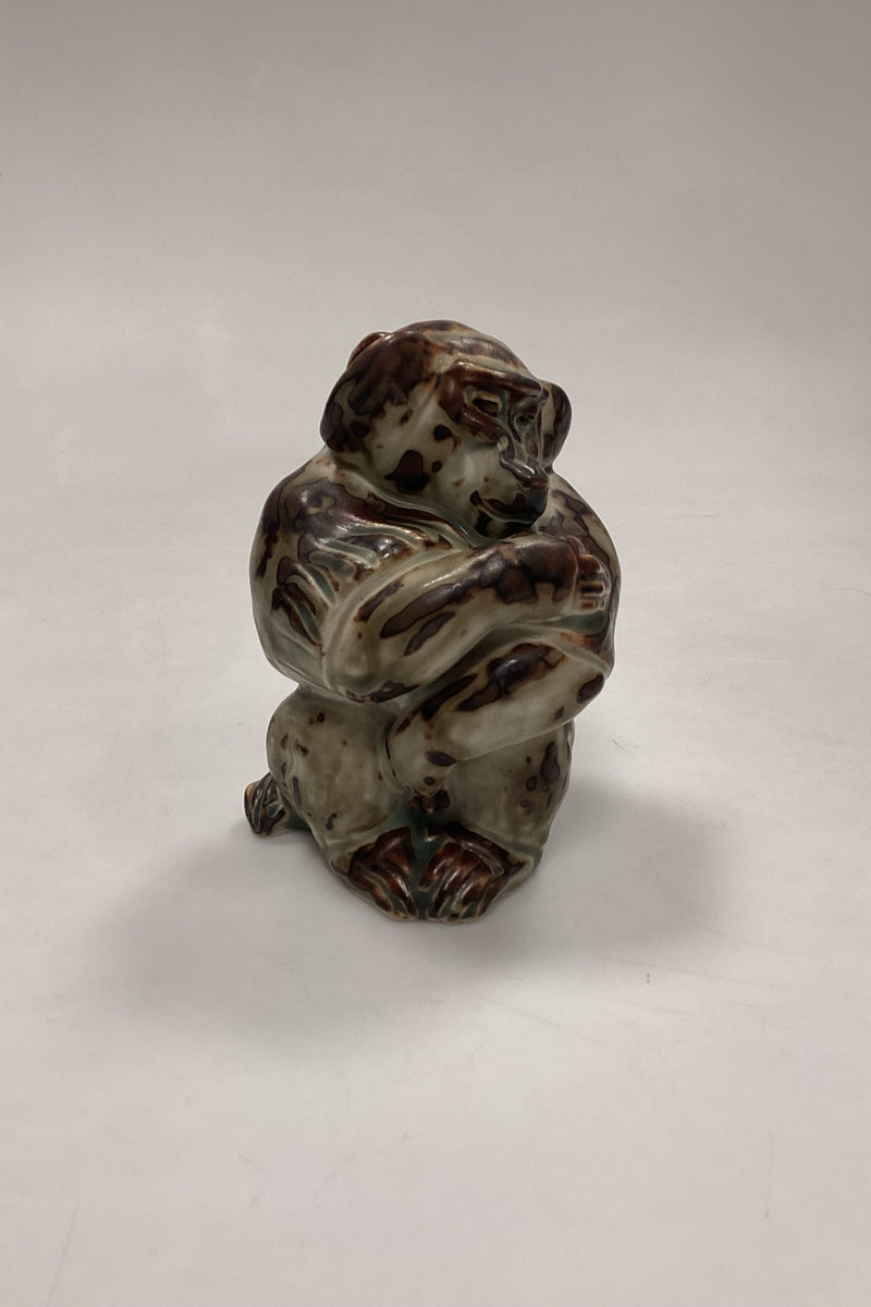 Royal Copenhagen Stentøjsfigur af Abe/Bavian No. 20216