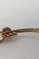 Bent Knudsen 14K Gold Bangle (Turquoise)