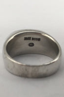 Georg Jensen / Hans Hansen Sterling Sølv Ring med Guldplade