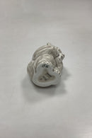 Royal Copenhagen Stentøjsfigur Hvid Bjørneunge No. 21435