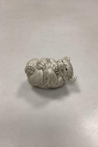 Royal Copenhagen Stentøjsfigur Hvid Bjørneunge No. 21434