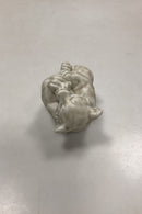 Royal Copenhagen Stentøjsfigur Hvid Bjørneunge No. 21434