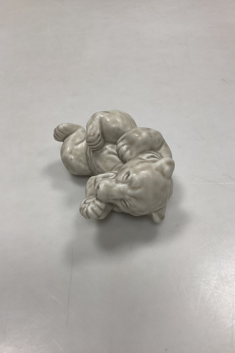 Royal Copenhagen Stentøjsfigur Hvid Bjørneunge No. 21432