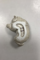 Royal Copenhagen Stentøjsfigur Hvid Bjørneunge No. 21432