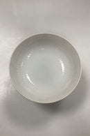 Royal Copenhagen White Fan Bowl/Opsatsats No. 11549