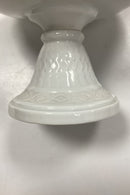 Royal Copenhagen White Fan Bowl/Opsatsats No. 11549