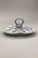 Royal Copenhagen Musselmalet Riflet Kabaretfad No. 396