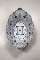 Royal Copenhagen Musselmalet Helblonde Frugtkurv/Oval Skål No. 1059