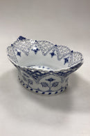 Royal Copenhagen Musselmalet Helblonde Frugtkurv/Oval Skål No. 1059