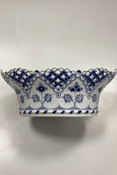 Royal Copenhagen Musselmalet Helblonde Frugtkurv/Oval Skål No. 1059