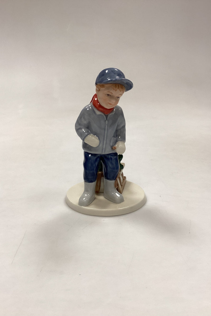 Royal Copenhagen 2005 Årsfigur af Drengen Peter No. 160