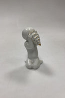 Bing and Grondahl Figurine - Sea child with conch No. 2264