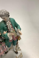 Meissen Figur Par i Rococo tøj August Ringler Model O 158 - Danam Antik