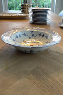 Sæt Royal Copenhagen Musselmalet Riflet Fiskestel No 3001, 3002, 3003, 3004 og 3005 - Danam Antik