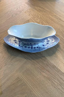 Sæt Royal Copenhagen Musselmalet Riflet Fiskestel No 3001, 3002, 3003, 3004 og 3005 - Danam Antik