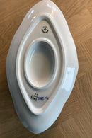 Sæt Royal Copenhagen Musselmalet Riflet Fiskestel No 3001, 3002, 3003, 3004 og 3005 - Danam Antik